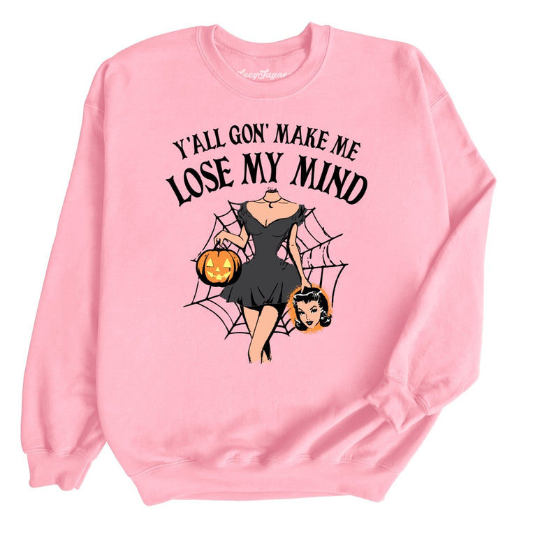 Lose My Mind - Light Pink - Full Front