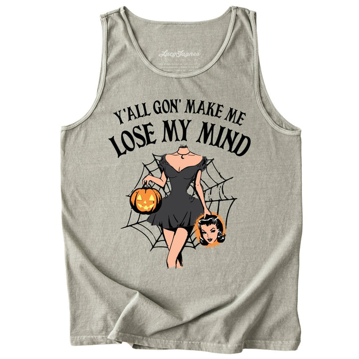 Lose My Mind Comfort Colors Tank Top