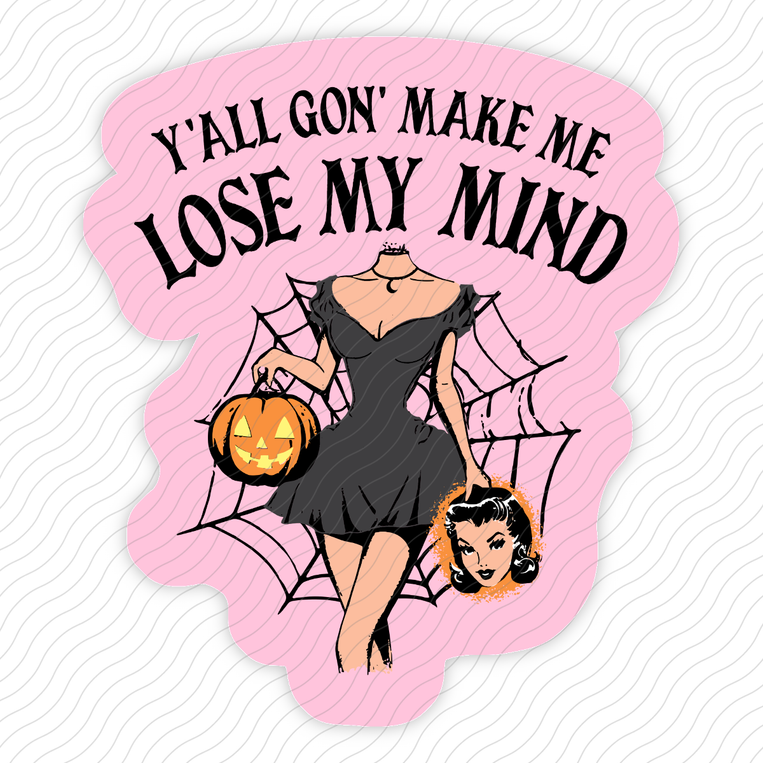 Lose My Mind - Sticker