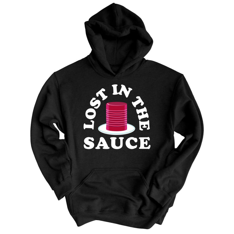 Lost In The Sauce - Black - Full Front