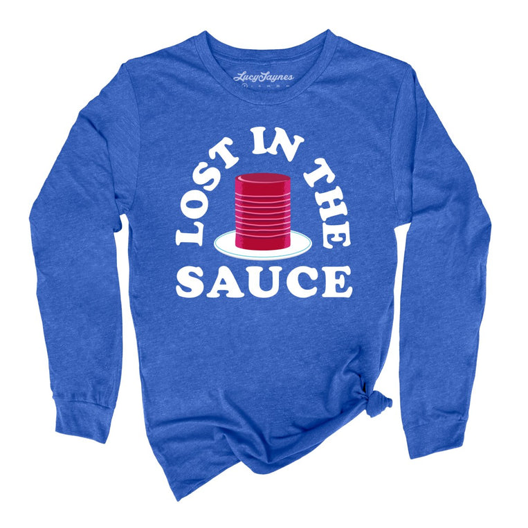 Lost In The Sauce - Heather True Royal - Full Front