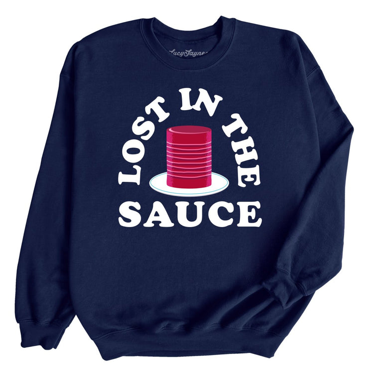 Lost In The Sauce - Navy - Full Front