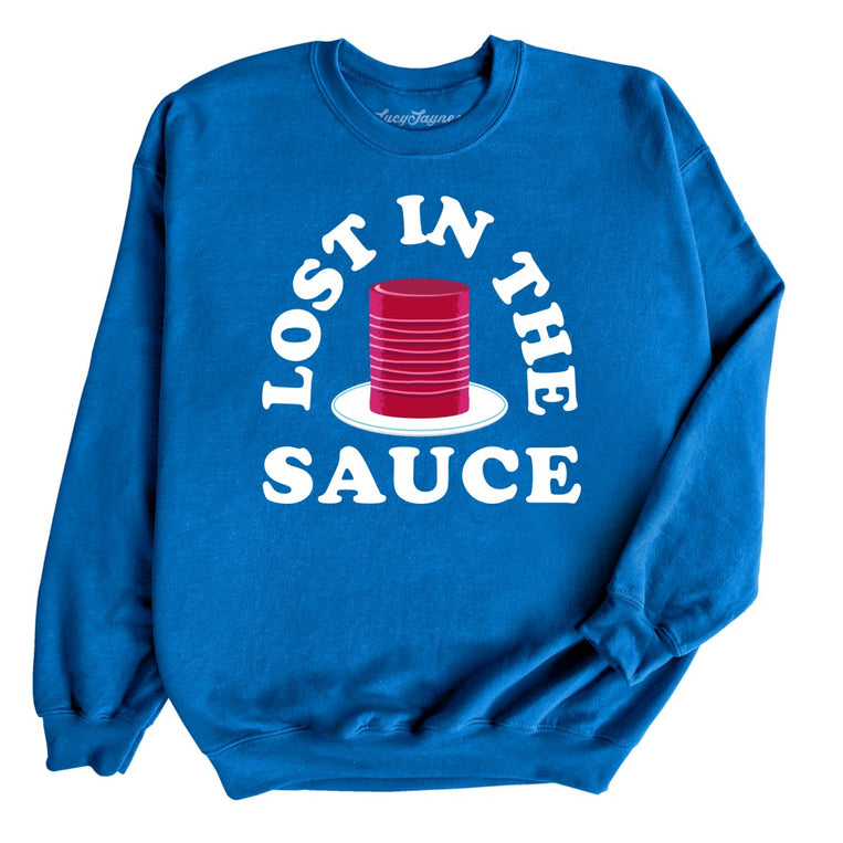 Lost In The Sauce - Royal - Full Front