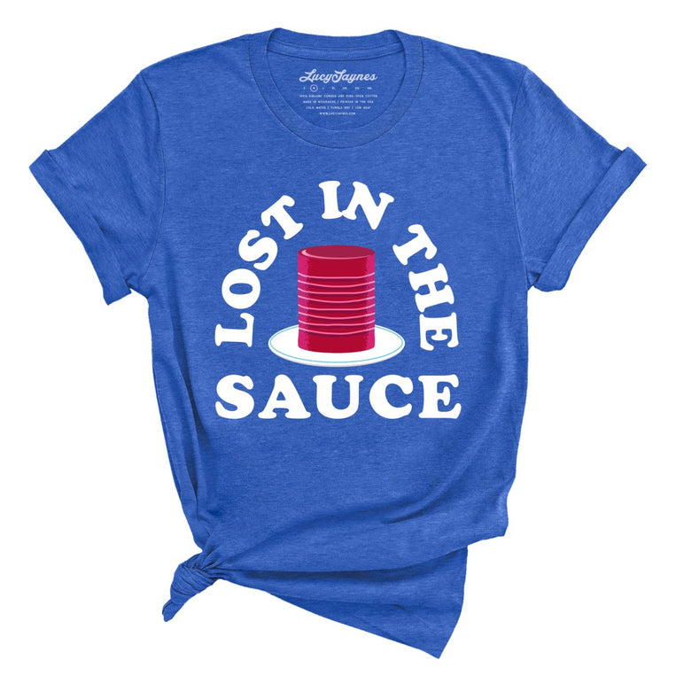 Lost In The Sauce - Heather True Royal - Full Front