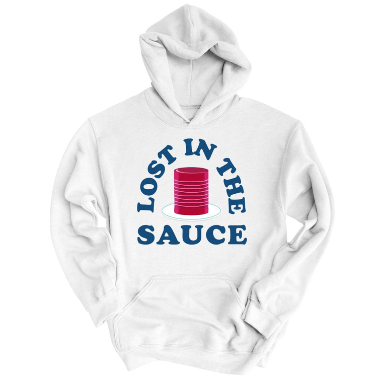 Lost In The Sauce - White - Full Front