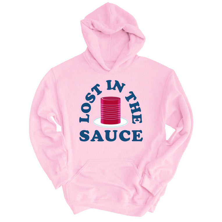 Lost In The Sauce - Light Pink - Full Front