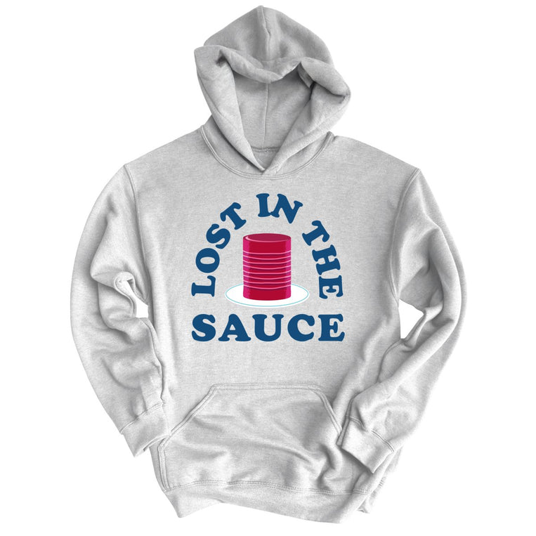 Lost In The Sauce - Grey Heather - Full Front