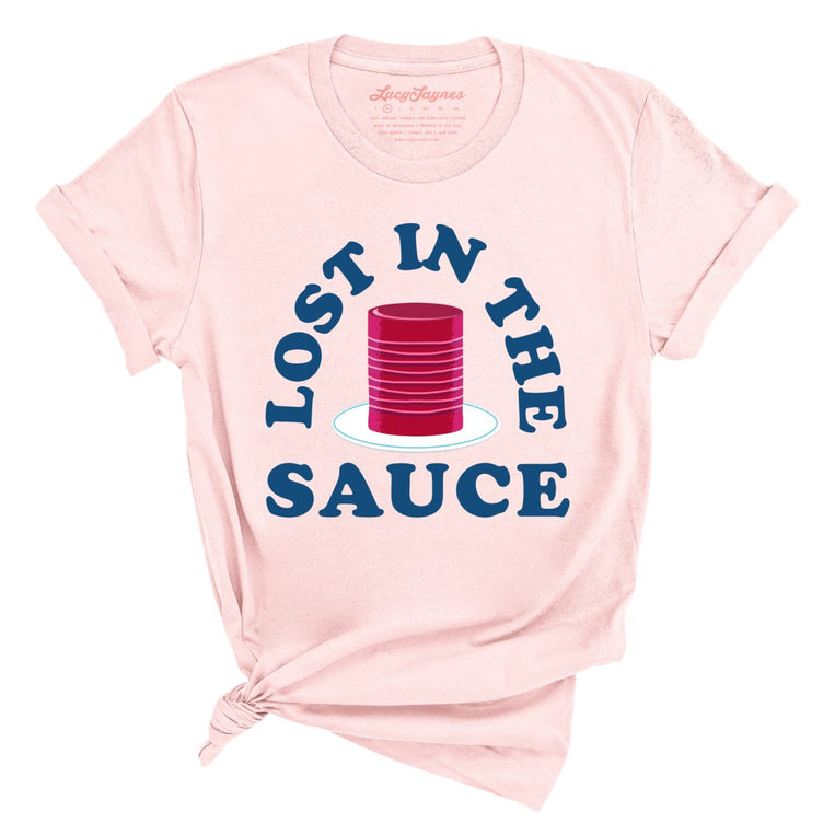 Lost In The Sauce - Soft Pink - Full Front