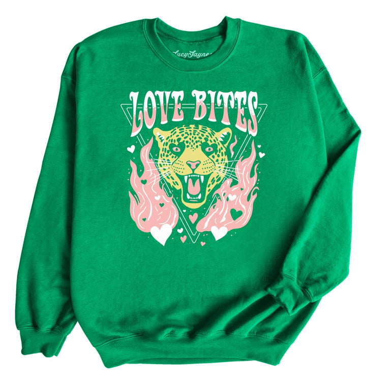 Love Bites - Irish Green - Full Front