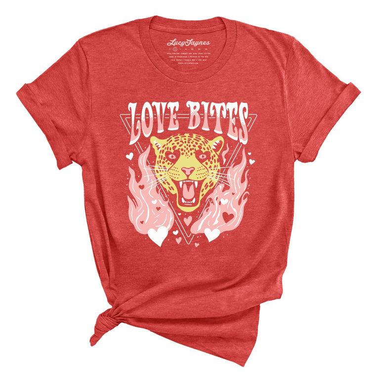 Love Bites - Heather Red - Full Front