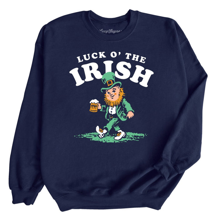 Luck O' The Irish - Navy - 