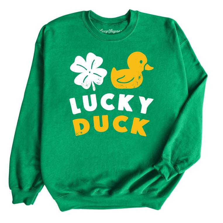 Lucky Duck - Irish Green - Front