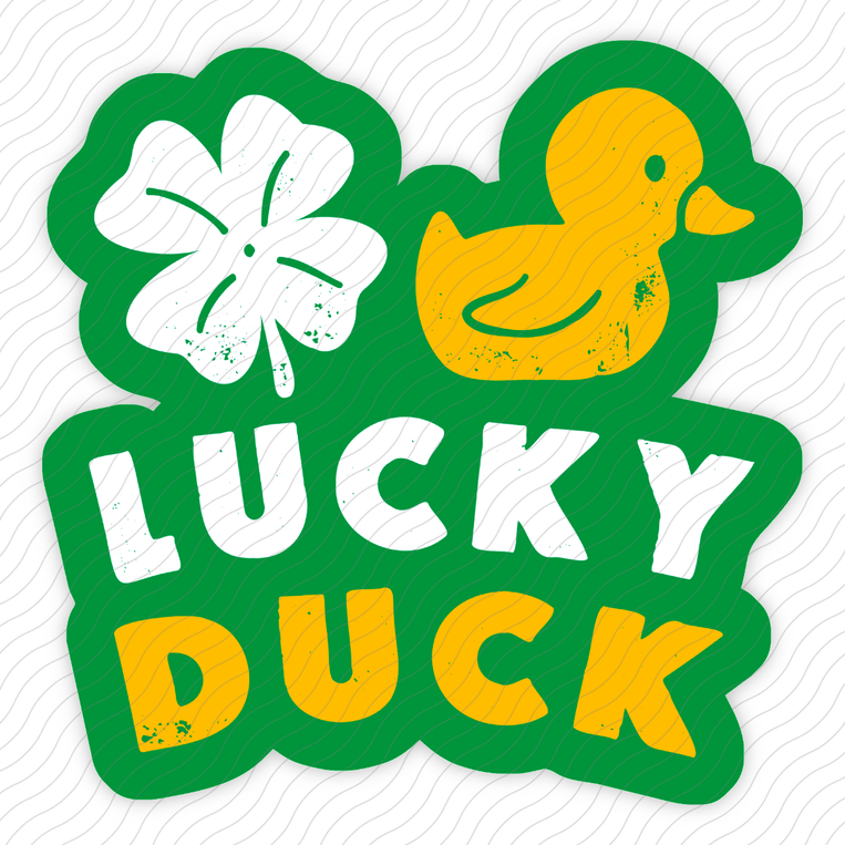 Lucky Duck - Sticker