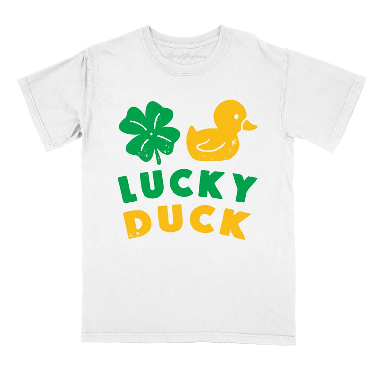 Lucky Duck - White - Full Front