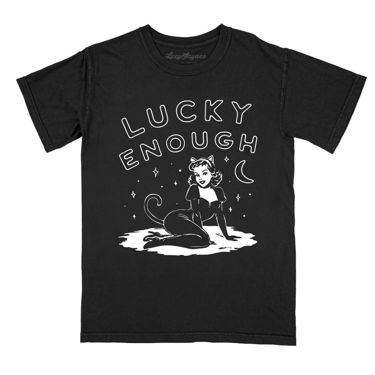 Lucky Enough Comfort Colors Tee