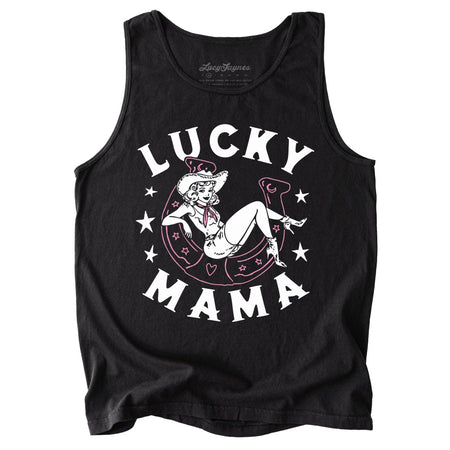 Lucky Mama Comfort Colors Tank Top