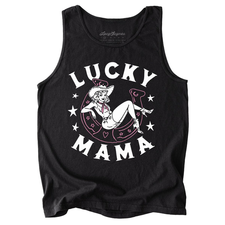 Lucky Mama Comfort Colors Tank Top