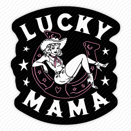Lucky Mama Sticker