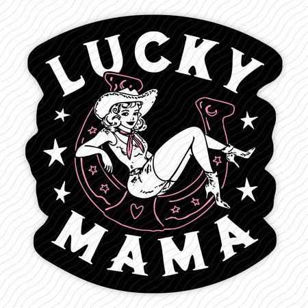 Lucky Mama Sticker