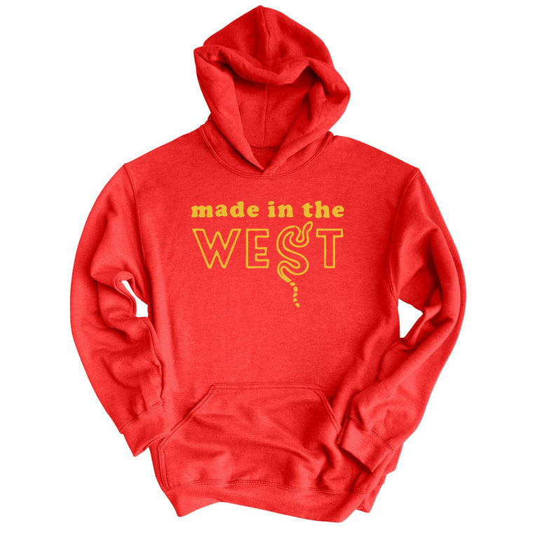 Made In The West - Red - Full Front