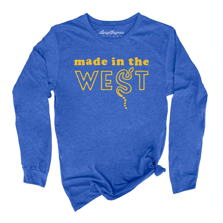 Made In The West - Heather True Royal - Full Front