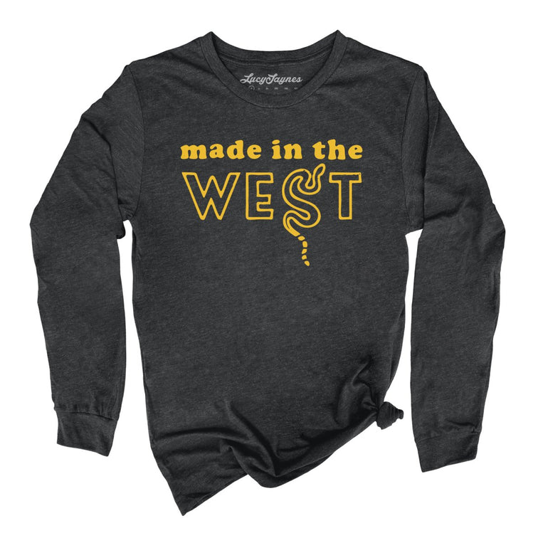 Made In The West - Dark Grey Heather - Full Front