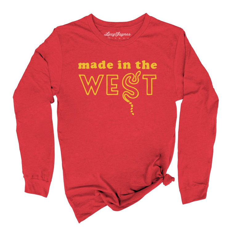 Made In The West - Red - Full Front