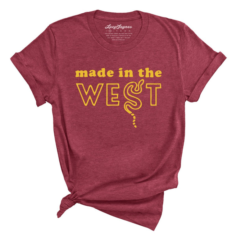 Made In The West - Heather Raspberry - Full Front