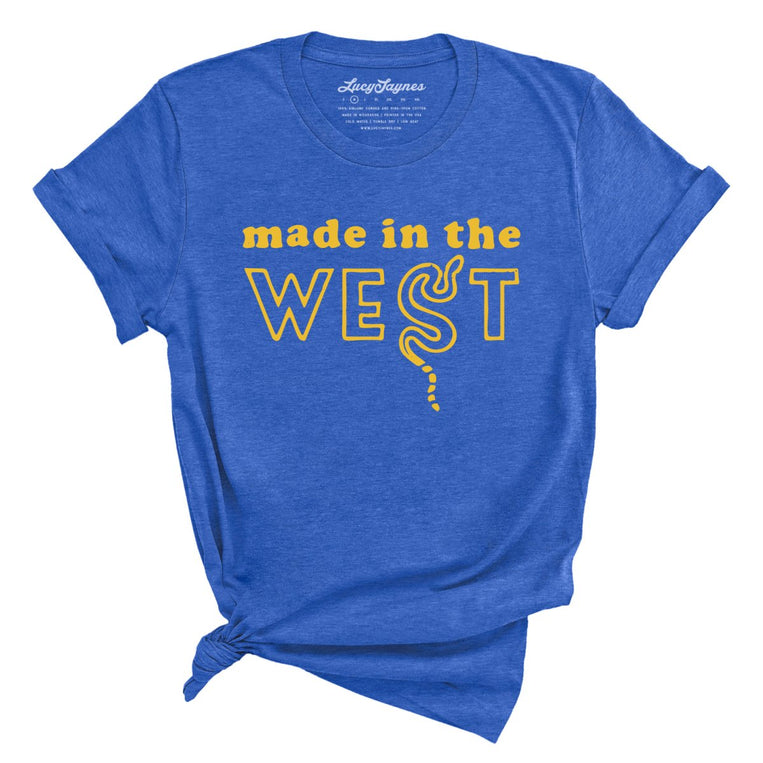 Made In The West - Heather True Royal - Full Front