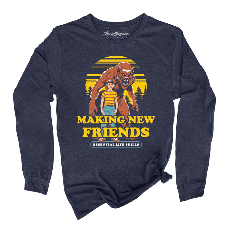 Making New Friends - Heather Navy - Full Front