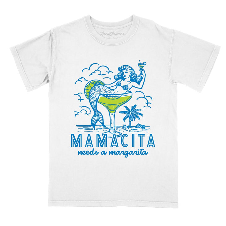 Mamacita Needs A Margarita Comfort Colors Tee