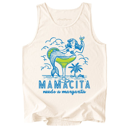 Mamacita Needs A Margarita Comfort Colors Tank Top