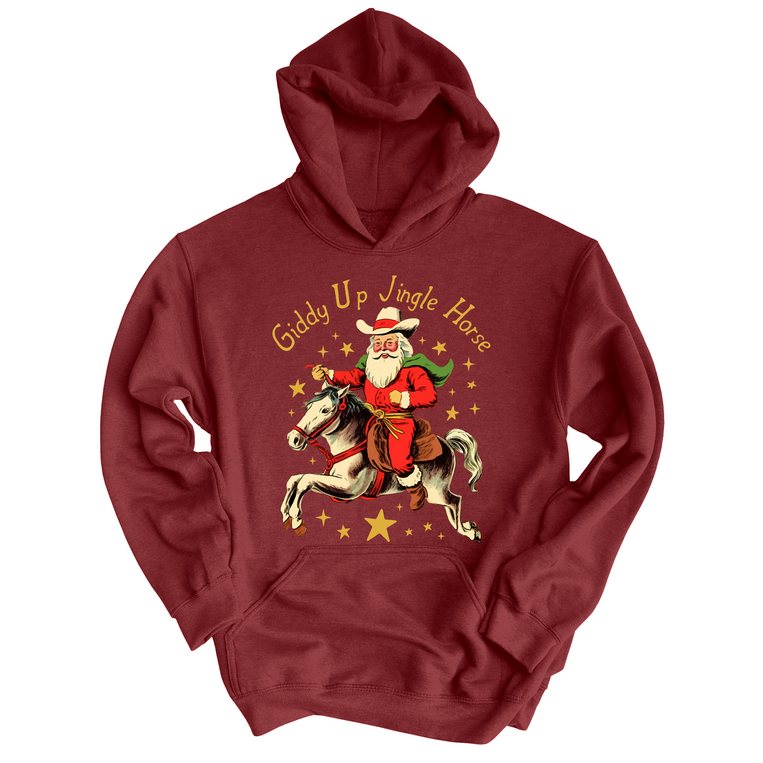 Giddy Up Jingle Horse Hoodie