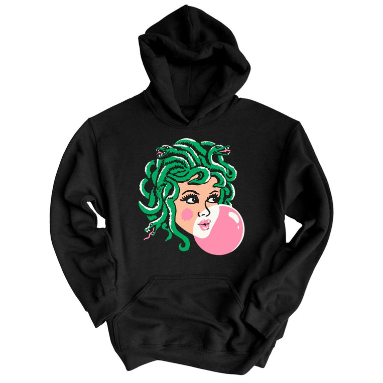 Medusa Bubblegum - Black - Unisex Hoodie