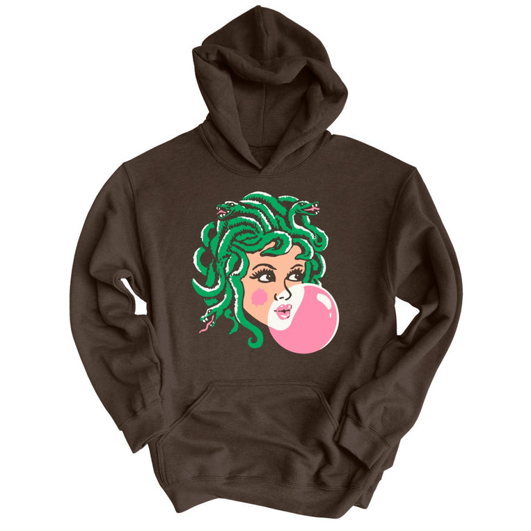 Medusa Bubblegum - Dark Chocolate - Unisex Hoodie