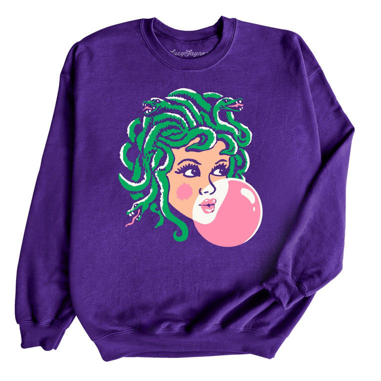 Medusa Bubblegum - Purple - Unisex Sweatshirt