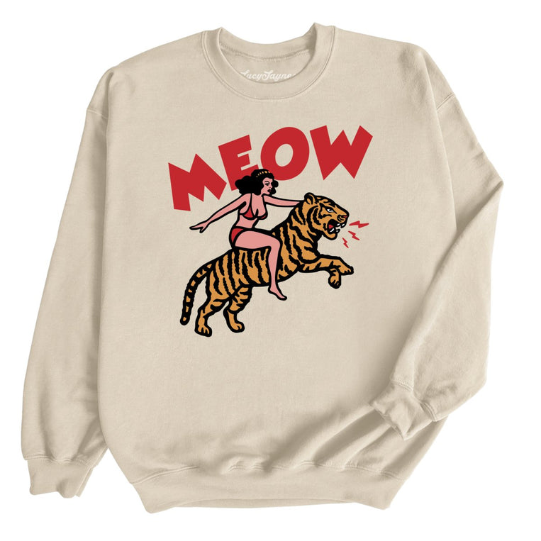 Meow Tiger - Sand - Front