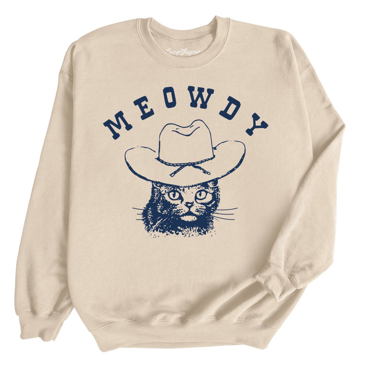 Meowdy - Sand - Full Front