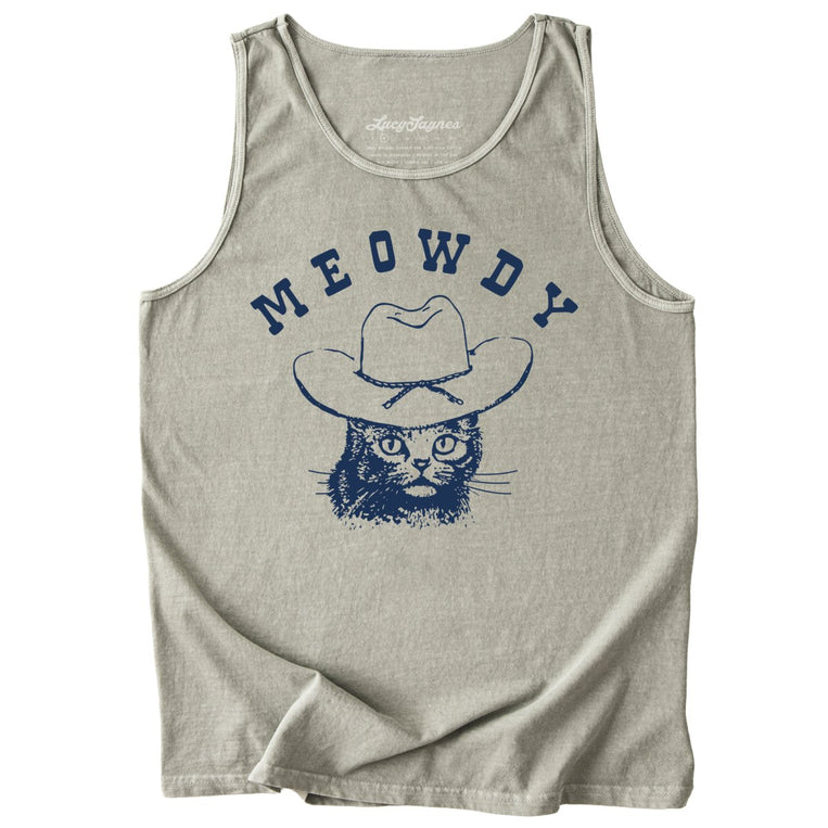 Meowdy Comfort Colors Graphic Tank Top - Sandstone