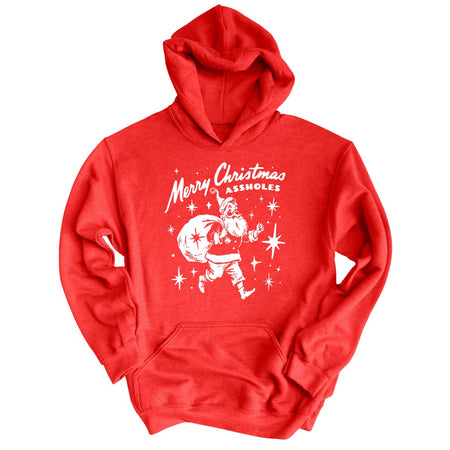 Merry Christmas Assholes Hoodie