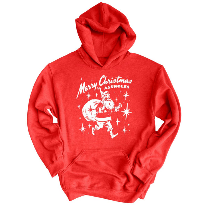 Merry Christmas Assholes Hoodie