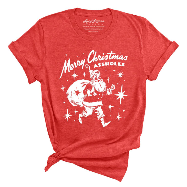 Merry Christmas Assholes Tee