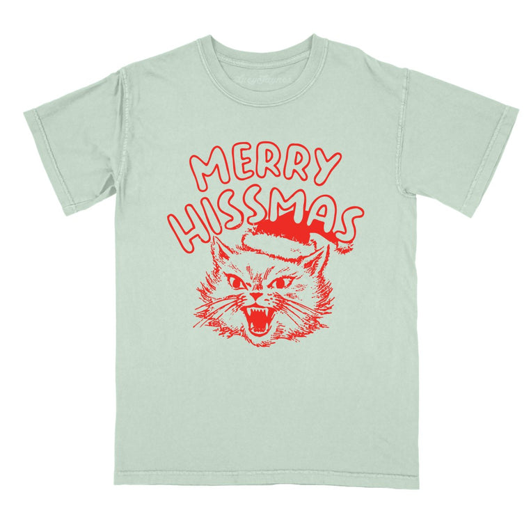 Merry Hissmas - Bay - Comfort Colors Tee