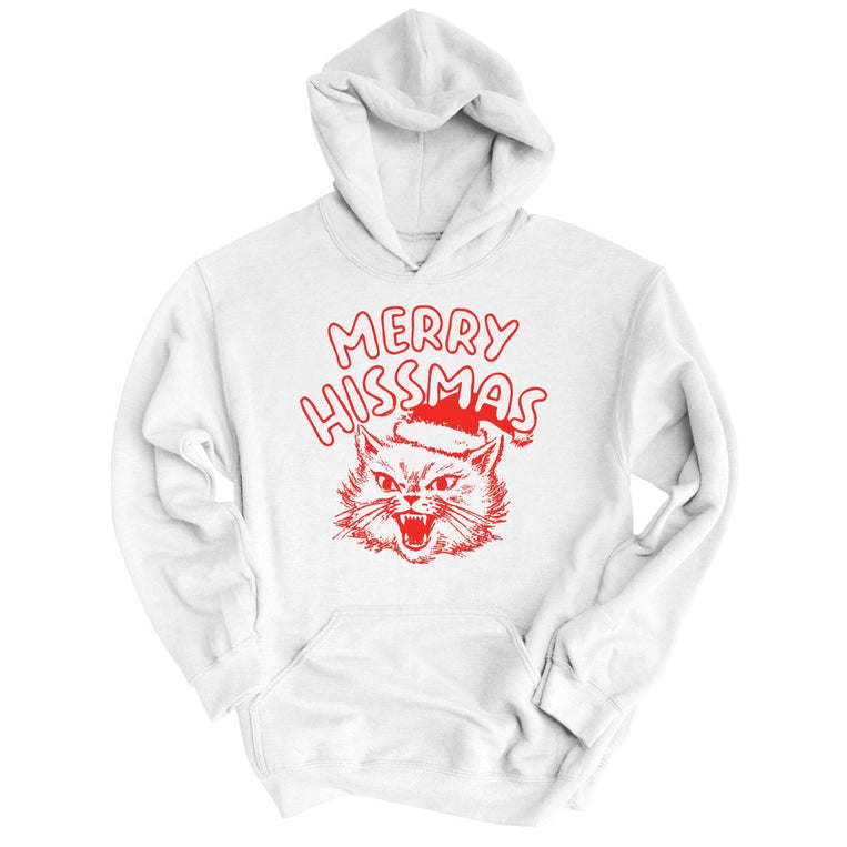 Merry Hissmas - White - Unisex Hoodie
