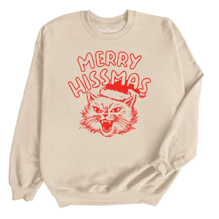 Merry Hissmas - Sand - Unisex Sweatshirt