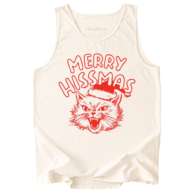 Merry Hissmas - Ivory - Tank Top