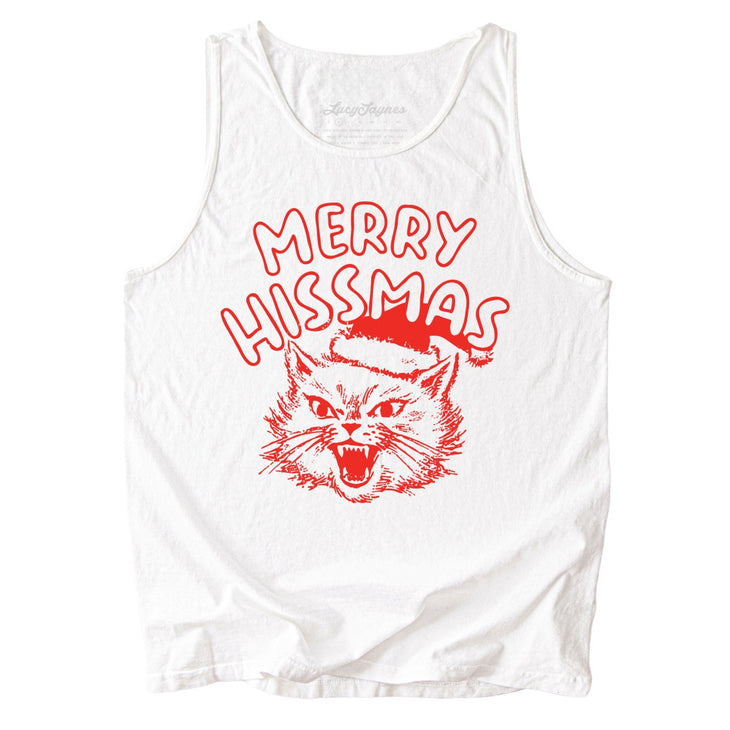 Merry Hissmas Comfort Colors Tank Top