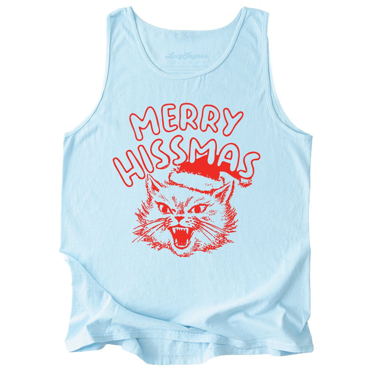 Merry Hissmas - Chambray - Tank Top