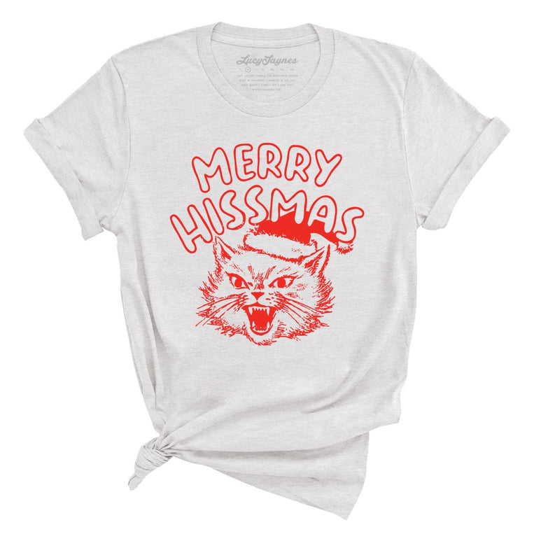 Merry Hissmas - Ash - Unisex T-Shirt