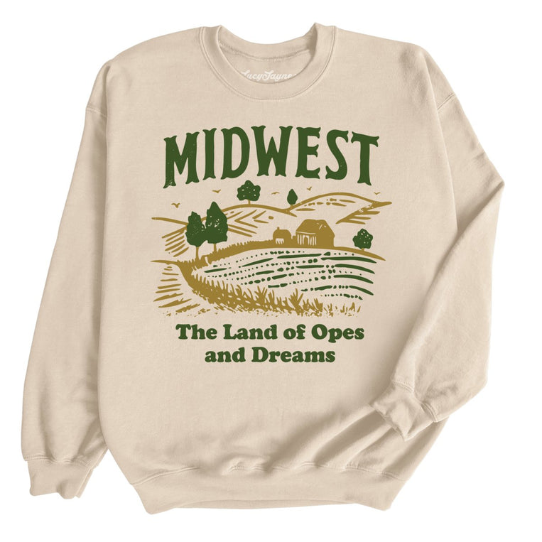 Midwest Land of Opes and Dreams - Sand - Full Front